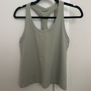 Size 8/10 Lululemon Sage Green Nulu Tank